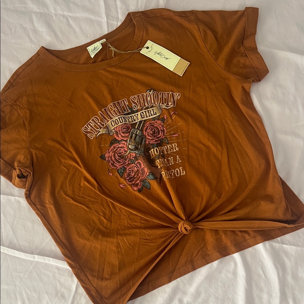 White Crow Rust Graphic Tee